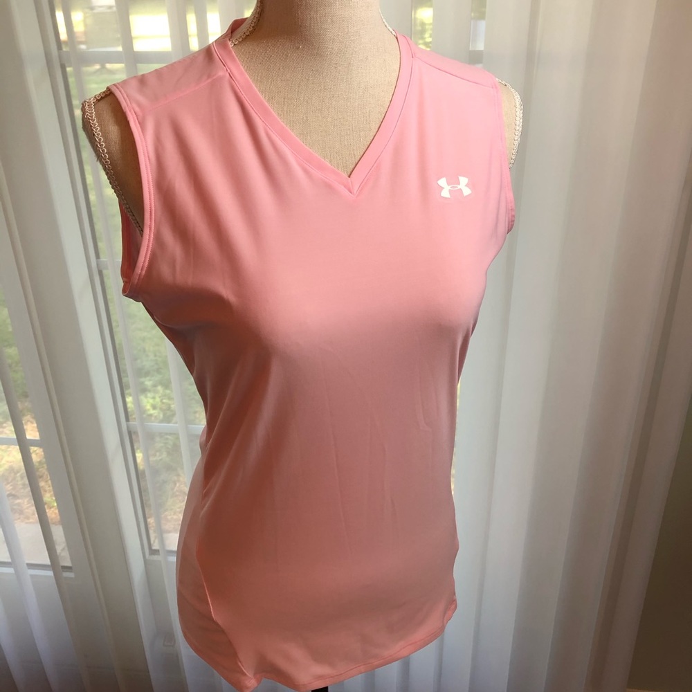 Under Armour Blush Pink Top XL New!